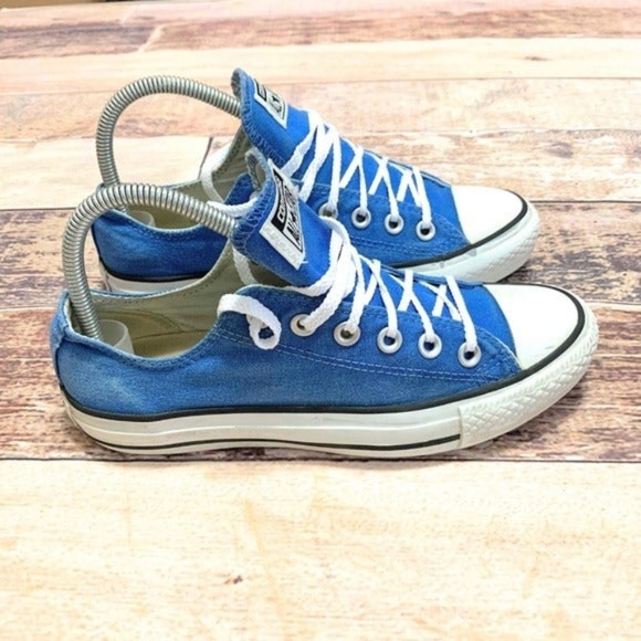 Converse Shoes - Converse All Star Blue Low Top Sneakers